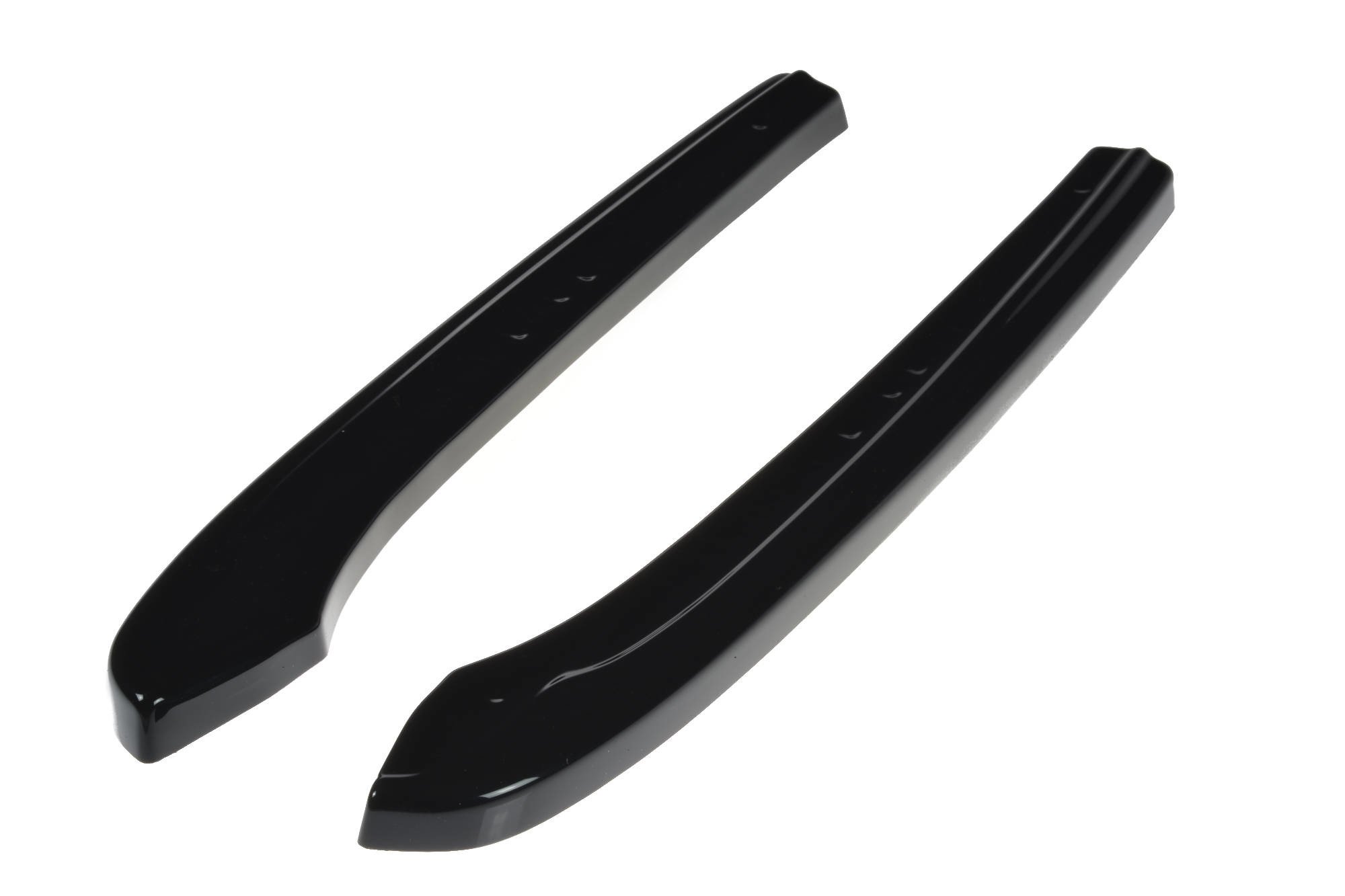 Maxton Design Heck Ansatz Flaps Diffusor V.1 für VW GOLF 7 R VARIANT FACELIFT  schwarz Hochglanz